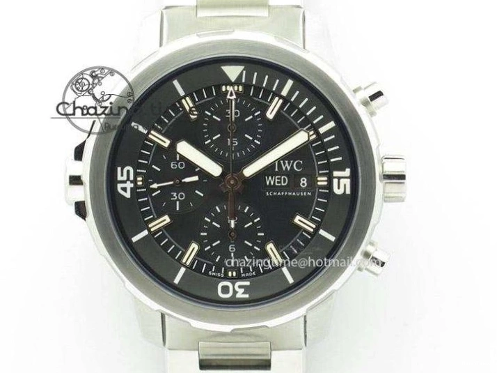 MIROTIME 0523 Compact Mark XVIII IW327001 SS Mk Maker Best Edition Black Dial On SS Bracelet A 7301